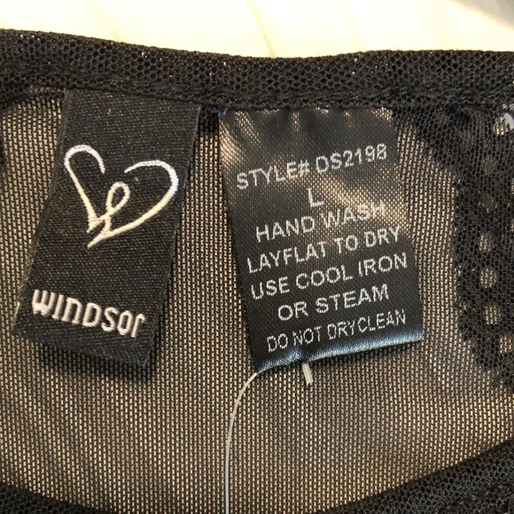 Windsor Lace and Mesh bodysuit.  New with tags. - Picture 4 of 6